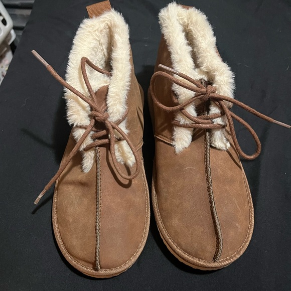 Brown Faux Fur Lined Ankle Boots by rocket dog - Picture 1 of 6